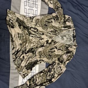 Camouflage Long Sleeve Top